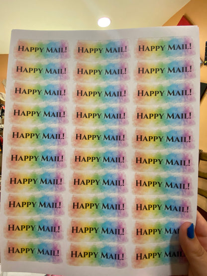 10 Mystery Happy Mail Sheets