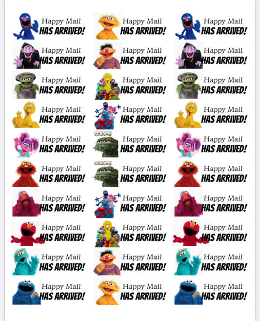 10 Mystery Happy Mail Sheets