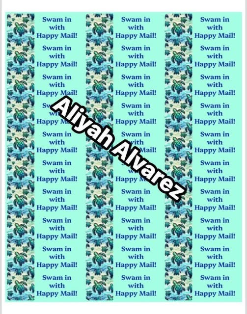 10 Mystery Happy Mail Sheets
