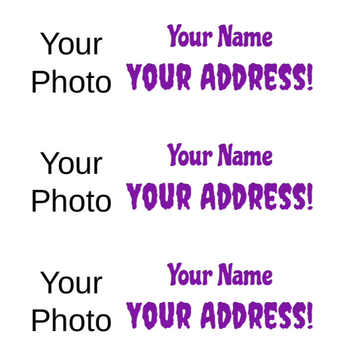 Custom address Lables
