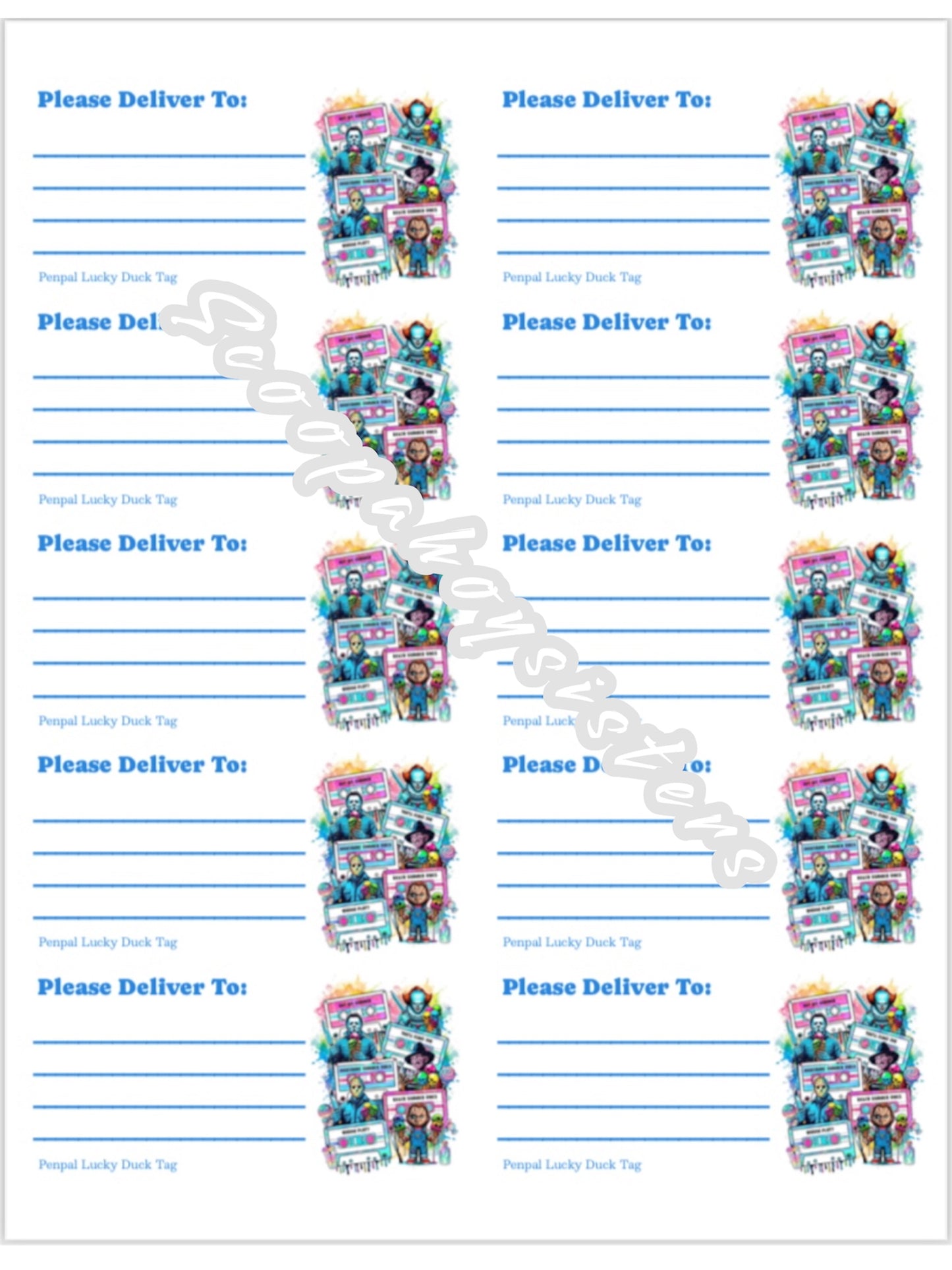 Killer Summer Printable file